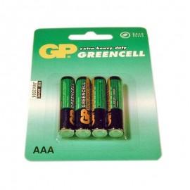 Baterie 4x AAA Zinc-Carbon, Blister, GP BATTERIES