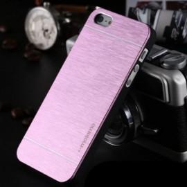 Carcasa ( Protectie spate) Eleganta Design din Aluminiu pentru iPhone 6 / 6S - Roze 081