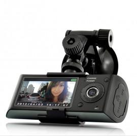 C143 Camera DVR Dual Black Box cu GPS Logger si G-senzor