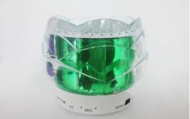 Mini Boxa Portabila Crystal Rose cu Bluetooth V2.0, Radio Fm, Suport TF(Micro SD) si LED Verde - FL-01