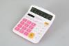 Calculator multicolor de birou cu energie solara Kenko 12 Cifre
