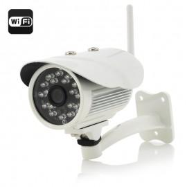 I441 Mini Camera IP de exterior, rezistenta la intemperii - 0.3 MP, 1/4 inch CMOS, Wi-Fi, Plug and Play