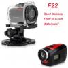 Mini camera sport rezistenta la apa 3m, hd 720p, 1.3