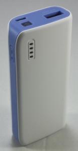 Baterie externa USB cu lanterna 5600mAh pentru telefon / tableta cu mufa microusb