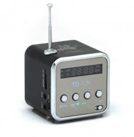 Mini Boxa Portabila Cu MP3 Player si Radio Fm - Slot card si USB TD-V26