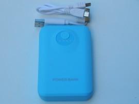 Baterie externa MicroUsb Albastra Power BankTurbo Booster 8800mAh pentru (Samsung, Nokia si alte telefoane ) iphone 4, 4S, 5, 5s, si iOS 7 Cod 020