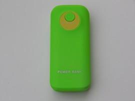 Baterie externa USB Verde Power Bank 5600mAh pentru (Samsung si alte telefoane ) iphone 4,4S, Mp3, GPS + 4 Mufe Cod 011