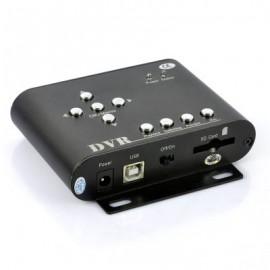 I279 Digital Video Recorder Auto din metal cu 2 canale - Inregistrare pe card SD