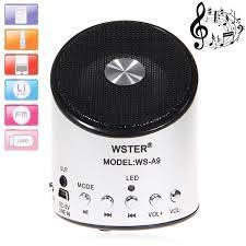 Mini Boxa Portabila Cu MP3 Player si Radio Fm - Slot card si USB WS-A9 / AND