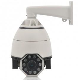 I411 Camera IP Speed ​​Dome - 10 x LED-uri Array, Infrarosu 120m, Compresie H.264, Zoom Optic 27x