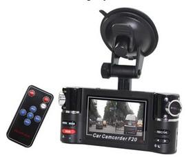 F20 - Camera Auto Video Inregistare Trafic HD, infrarosu, DVR, Display 2.7” LCD