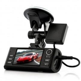 C197 Camera DVR HD Dual Camera '' Napravljat'' cu GPS Logger, G-sensor, Infrarosu, HDMI, 4xZoom