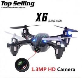 Drona profesionala cu camera video HD 720P, Mini Quadcopter R/C, Tehnologie 2.4GHz cu 4 canale - Top Selling x6 / ARB