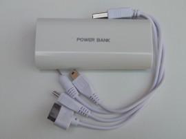 Baterie externa USB Alba Power Bank 5600mAh pentru telefon, tableta, iPod, mp3 player, iPhone, GPS, Samsung Galaxy S3 S4 Note 3 + 5 Mufe Cod 023