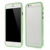 Rama de protectie / Bumper Transparent pentru iPhone 6 / 6S - Verde 098