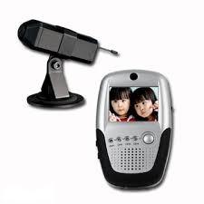 Camera Wireless 2.4 GHz Baby Monitor Palm + Receptor LCD Wireless / ARB