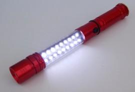 Lanterna de Atelier Reincarcabila Corp Aluminiu (18+8+1 LED)