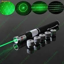 LASER POINTER VERDE 532nm 500mW cu 5 capete de schimb