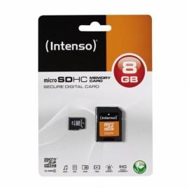 Card de memorie micro SD 8 Gb / microSD 8Gb cu adaptor INTENSO