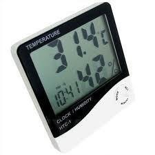 Termohigrometru digital ( termometru hidrometru ceas calendar)