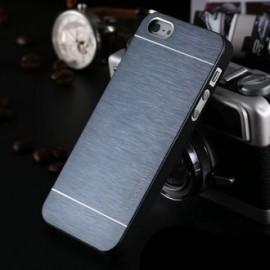 Carcasa ( Protectie spate) Eleganta Design din Aluminiu pentru iPhone 6 / 6S - Albastru inchis 083