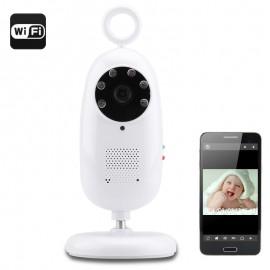 I449 Wi-Fi Camera Baby Monitor - 1/3 inch CMOS, 720p, H.264, Infrarosu, IR-Cut, Slot Micro SD Card
