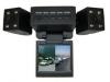 H3000 - Camera Supraveghere Auto Dublu Obiectiv. Display 2.0â TFT LCD, infrarosu, senzor miscare, martor accident