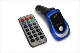 Modulator / Mp3 auto fm cu telecomanda si ecran LCD, USB si slot Card 05