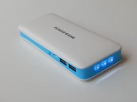 Baterie externa USB cu lanterna 3 Led-uri Power Bank 16800mAh pentru telefon / tableta + 4 mufe Cod 035