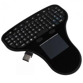 Mini tastatura Wireless 2.4 cu touchpad si USB pentru PC