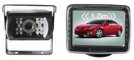 Senzori parcare cu display LCD de 3.5" si camera infrarosu pentru camioane PZ605