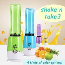 Shake 'n Take 3 - cana blender pentru legume si fructe cu 2 recipiente / ARB