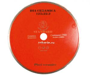 DRC20505 Disc diamantat pentru placi ceramice 125x1.6x5x22.2 STANDARD