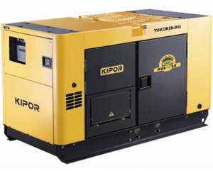 Generator de curent monofazat diesel insonorizat cu automatizare  KDE25SS+ATS