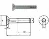 Surub cap inecat imbus din 7991-8.8 m16x 35 za sw10