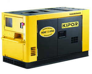 Generator de curent trifazat diesel insonorizat  KDE16STA3