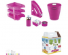 SET BIROU CU 8 PIESE ARK, roz