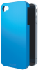 Carcasa LEITZ Complete Wow, pentru iPhone 4/4S - albastru metalizat