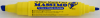 Marker universal ARTLINE Massimo, doua capete - varf rotund 2.0mm/tesit 5.0mm - albastru