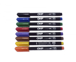 OHP MARKER M PERMANENT 1-1,5 mm, ICO