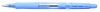 Pix penac sleek touch, rubber grip, 1.0mm, accesorii albastru pastel -