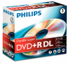 DVD+R 8.5GB Double layer  8x, Jewelcase, PHILIPS