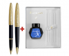 SET WATERMAN STILOU+PIX CARENE ESSENTIAL BLACK AND GOLD GT+CUTIE PT. CADOU Event - Ink Bottle