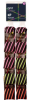 Clip-strip 8 buc. penare cu fermoar, ZIP..IT Glowy Twister - 3 culori asortate