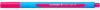 Pix schneider slider edge xb, rubber grip, varf 1.4mm - scriere roz
