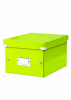 Cutie arhivare 216 x 160 x 282 mm, LEITZ Click & Store, carton laminat - verde