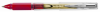 Roller cu cerneala PENAC X101, clema metalica, 0.5mm, ball point - rosu