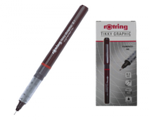 LINER FREE INK CALIBRAT ROTRING TIKKY GRAPHIC 0.1-0.8 mm