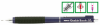Creion mecanic de lux PENAC Double Knock, 0.7mm, varf si con metalic retractabil - corp bleumarin