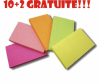 Notes autoadeziv 127x76 mm sky glory, galben neon,